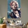 Cuadro Decorativo en Guatemala - AN13_Anonimo_Marilyn monroe Actriz y America