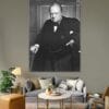 Cuadro Decorativo en Guatemala - YK49_Yousuf Karsh_El len rugiente retrato de Churchill