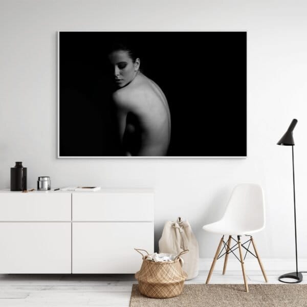 Blanco negro, Desnudo - Anonimo