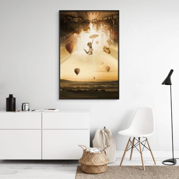 Nueva york, Mujer y Otoño - Anonimo