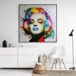 Pared y Marilyn - Anonimo