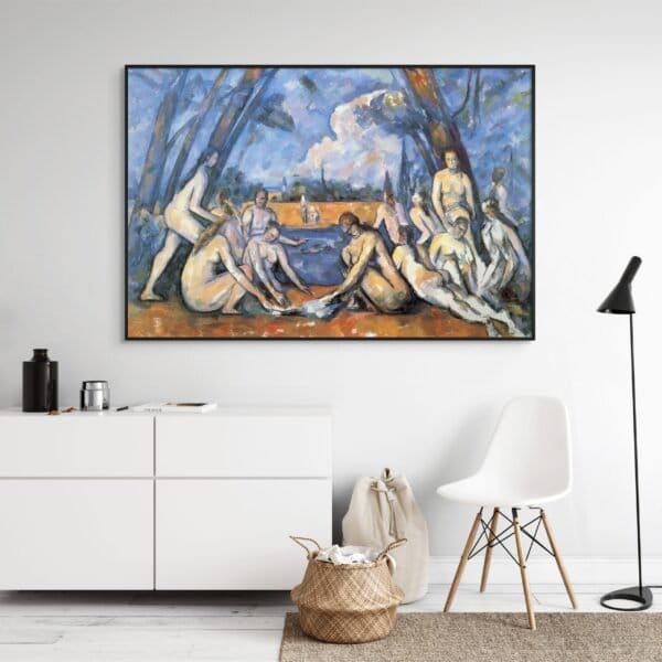 Las grandes bañistas - Paul Cezanne