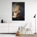 La tormenta en el mar de Galilea - Rembrant Van Rijn