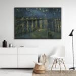 Noche estrellada sobre el Ródano - Vincent van Gogh