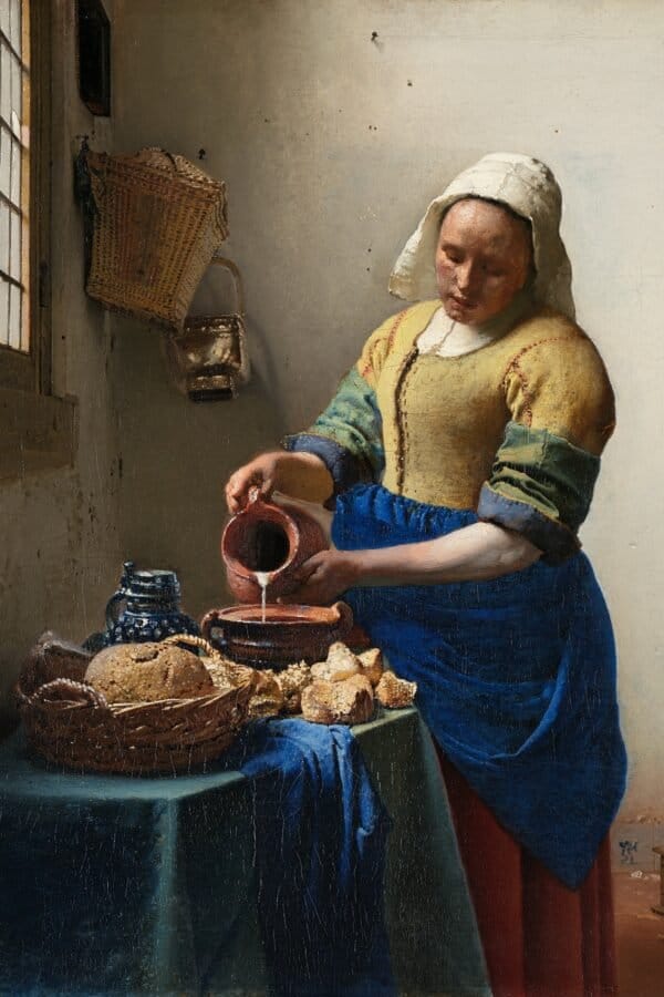 La lechera - Johannes Vermeer